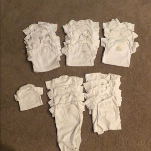 Baby undershirts and onesies